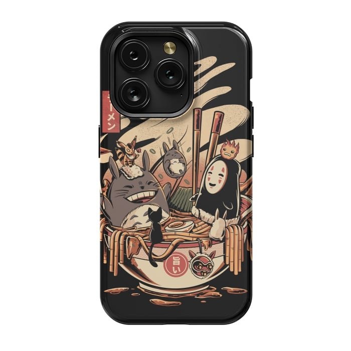 iPhone 15 Pro StrongFit Ramen pool party by Ilustrata