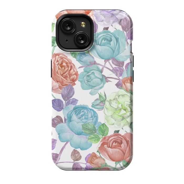 iPhone 15 StrongFit Breathless Rose by Creativeaxle