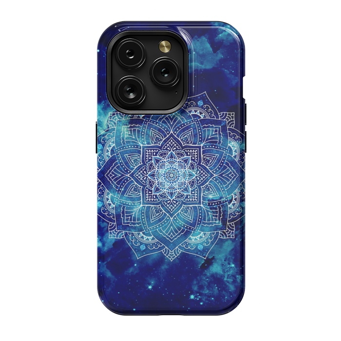 iPhone 15 Pro StrongFit Mandala galaxy by Jms
