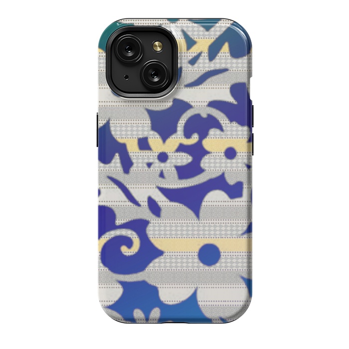 iPhone 15 StrongFit Patterned floral by Kashmira Baheti
