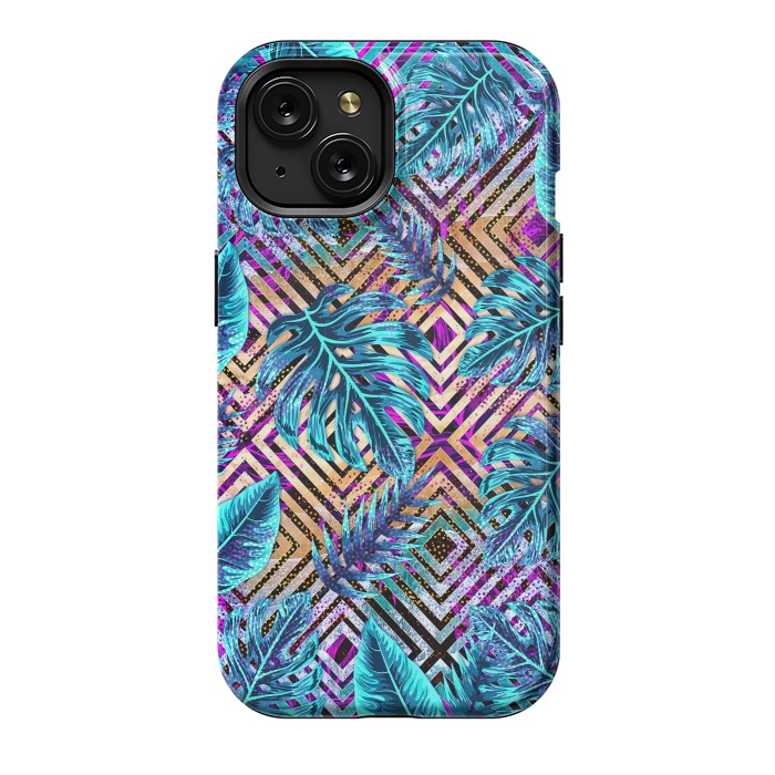 iPhone 15 StrongFit Tropical IX by Art Design Works