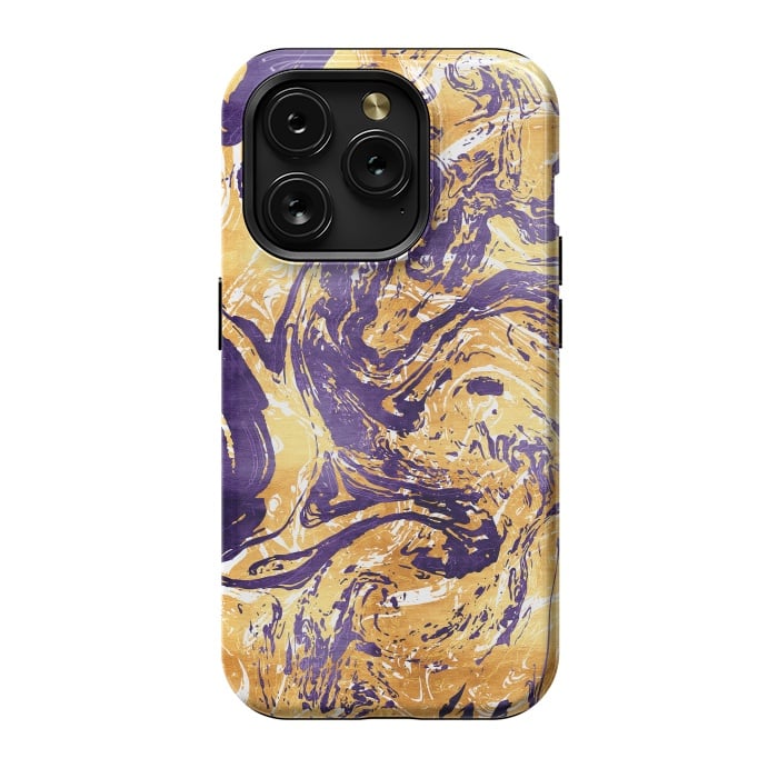 iPhone 15 Pro StrongFit Abstract Marble by Art Design Works