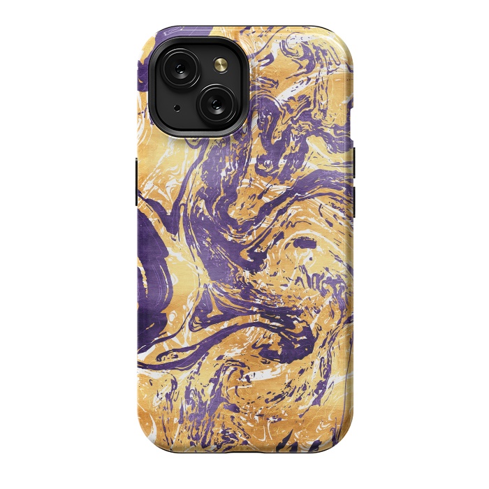 iPhone 15 StrongFit Abstract Marble by Art Design Works