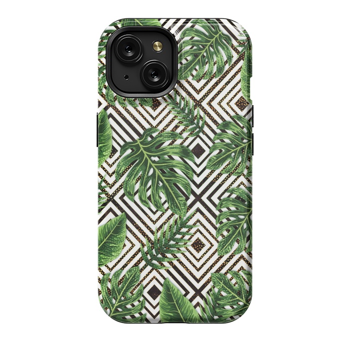 iPhone 15 StrongFit Tropical VII by Art Design Works