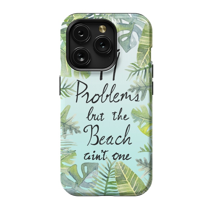 iPhone 15 Pro StrongFit Tropical Chill by gingerlique