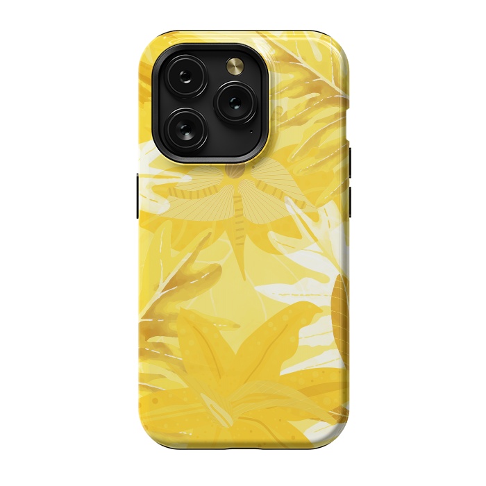 iPhone 15 Pro StrongFit My Sunny Gold Aloha Jungle by  Utart