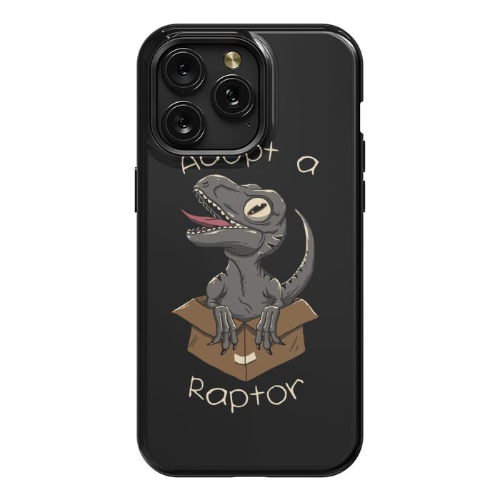 iPhone 15 Pro Max StrongFit Adopt a Raptor by Vincent Patrick Trinidad
