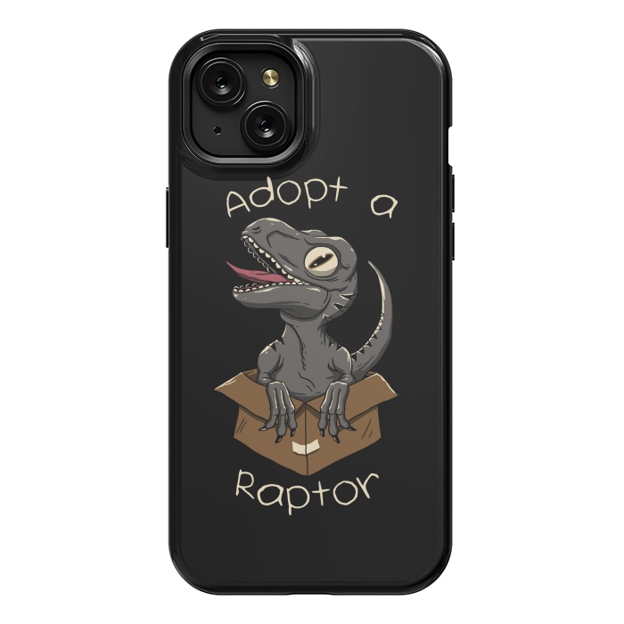 iPhone 15 Plus StrongFit Adopt a Raptor by Vincent Patrick Trinidad