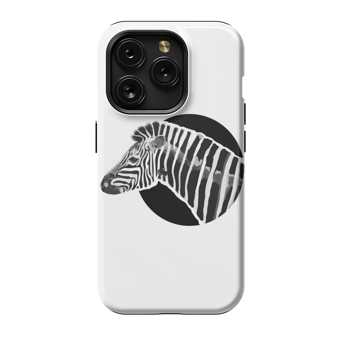 iPhone 15 Pro StrongFit Zebra love by MUKTA LATA BARUA