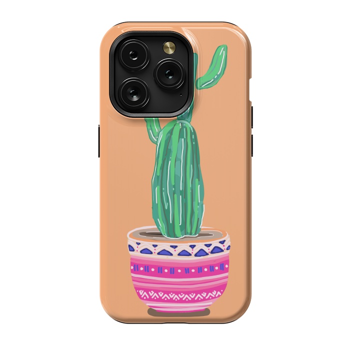 iPhone 15 Pro StrongFit Cacti Plant by MUKTA LATA BARUA