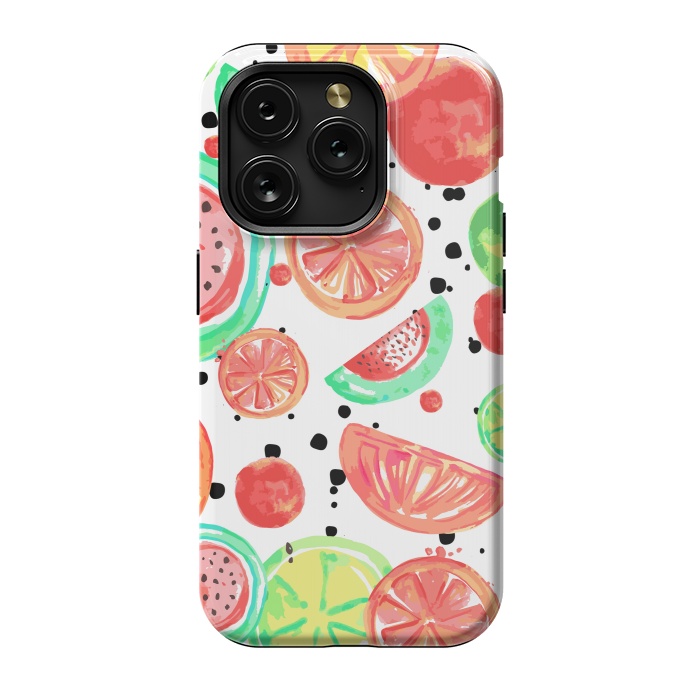 iPhone 15 Pro StrongFit Summer Fruit Crush by MUKTA LATA BARUA