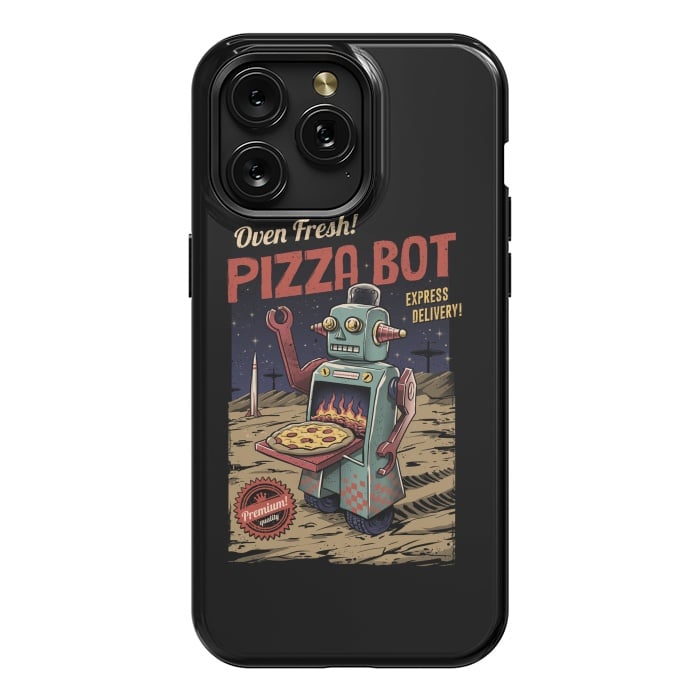 iPhone 15 Pro Max StrongFit Pizza Bot by Vincent Patrick Trinidad