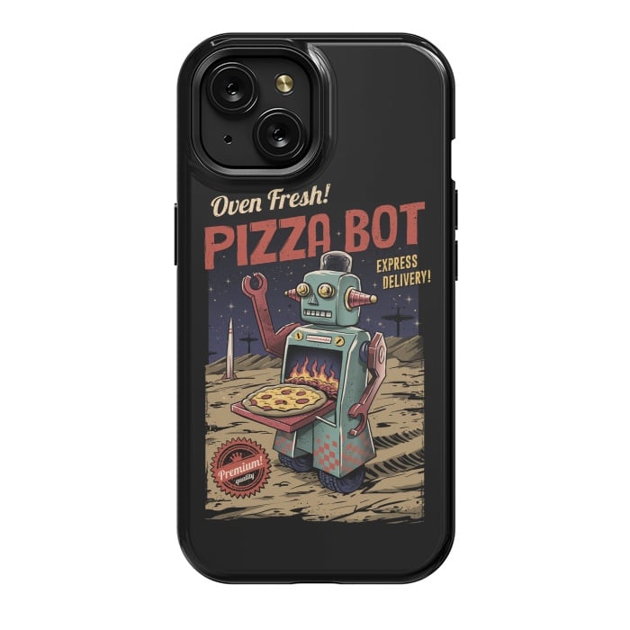 iPhone 15 StrongFit Pizza Bot by Vincent Patrick Trinidad