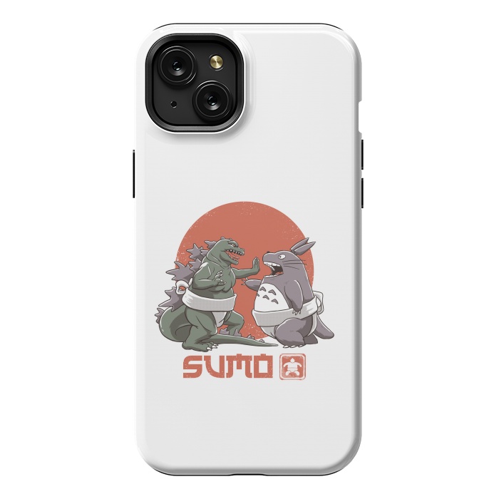 iPhone 15 Plus StrongFit Sumo Pop by Vincent Patrick Trinidad