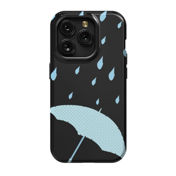 iPhone 15 Pro StrongFit rain by Vincent Patrick Trinidad