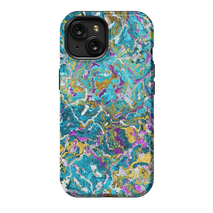 iPhone 15 StrongFit Abstract Art by Art Design Works