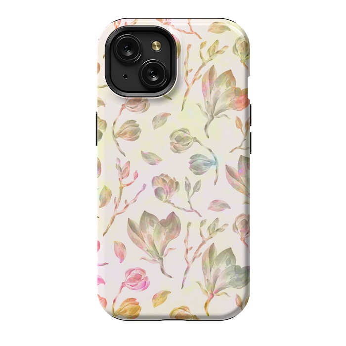 iPhone 15 StrongFit Rising Flora by Creativeaxle