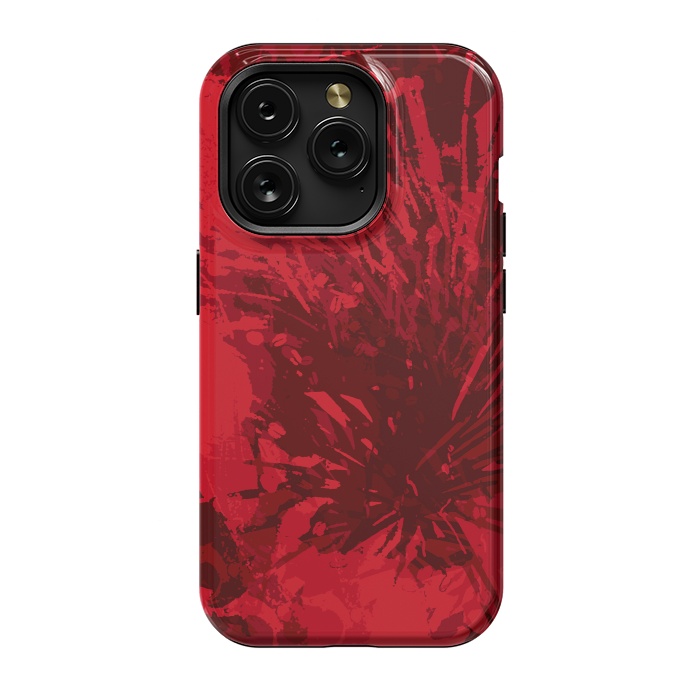 iPhone 15 Pro StrongFit Satori in Red by Majoih