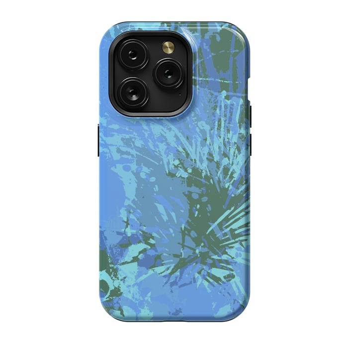 iPhone 15 Pro StrongFit Satori in Blue by Majoih