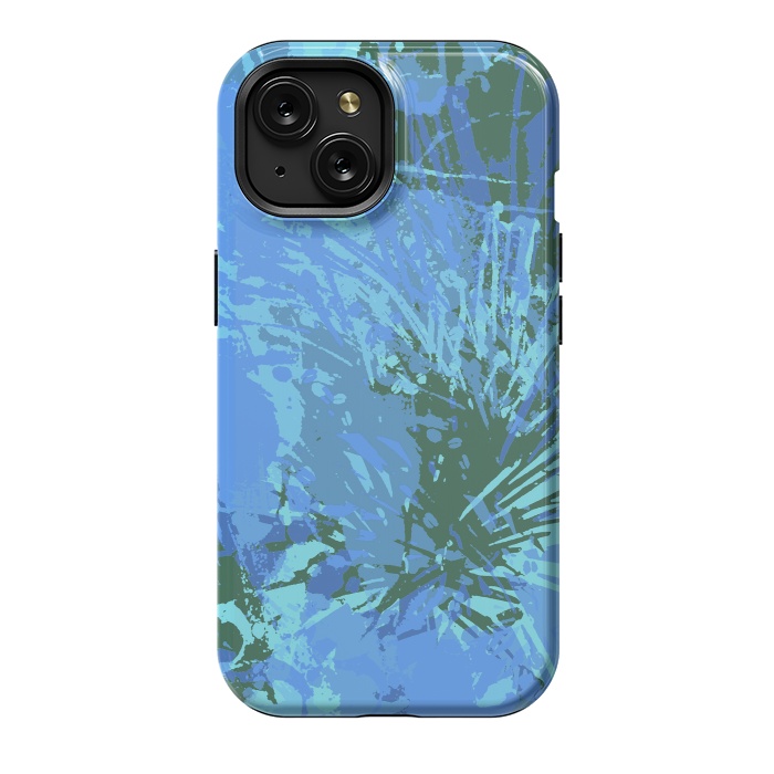 iPhone 15 StrongFit Satori in Blue by Majoih