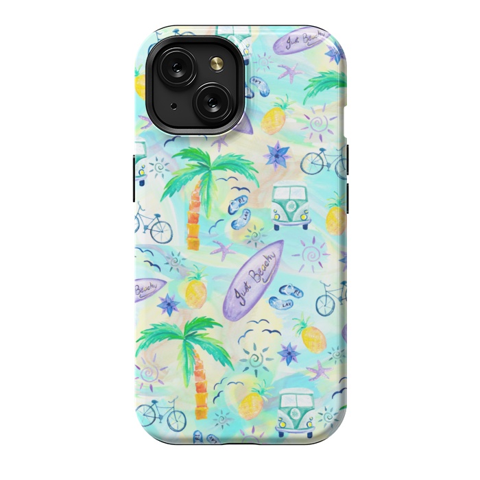 iPhone 15 StrongFit Just Beachy by gingerlique