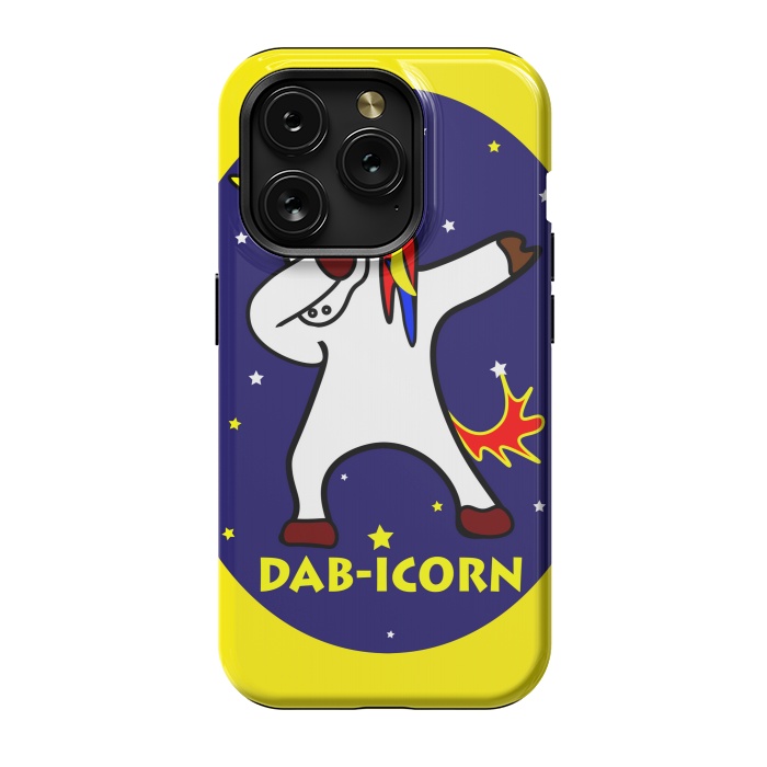 iPhone 15 Pro StrongFit dab-icorn by MALLIKA