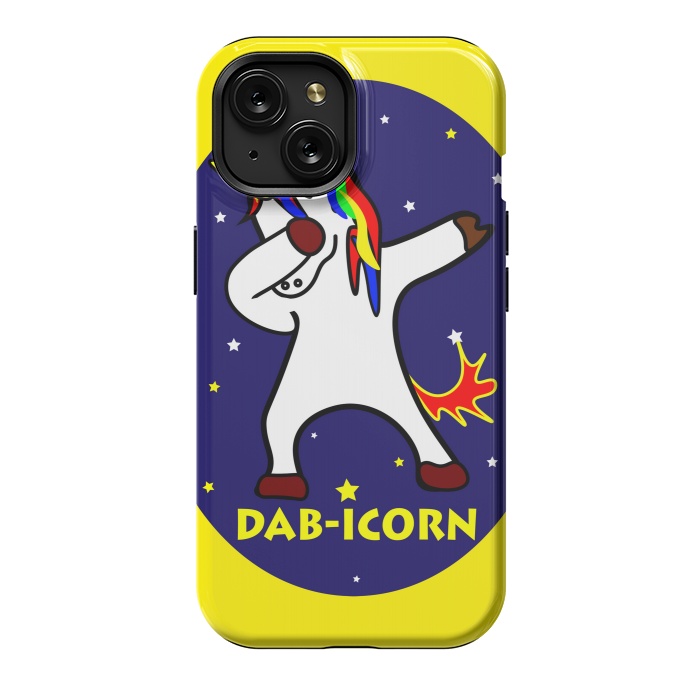 iPhone 15 StrongFit dab-icorn by MALLIKA
