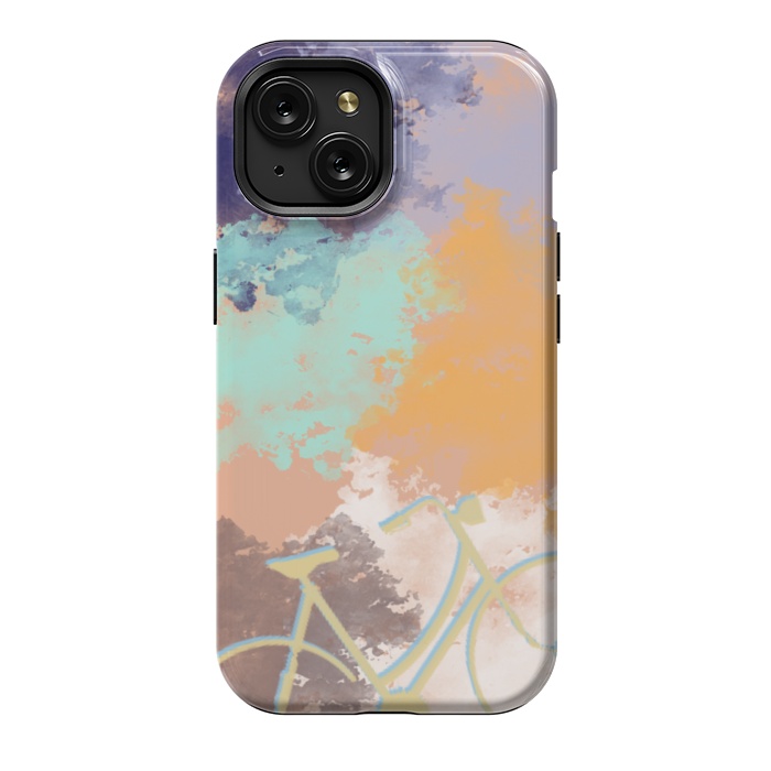 iPhone 15 StrongFit Bicycle colors by Mariana Socorro
