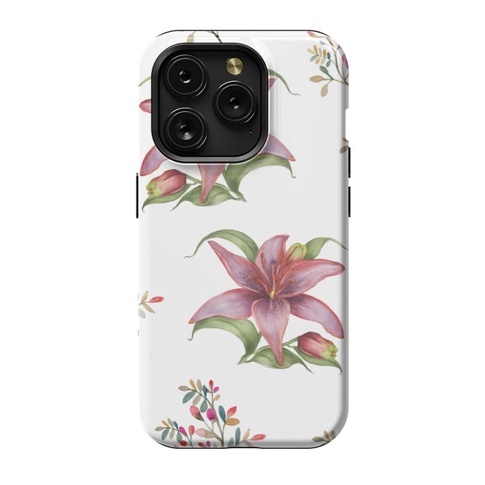 iPhone 15 Pro StrongFit Queen Lily by Creativeaxle