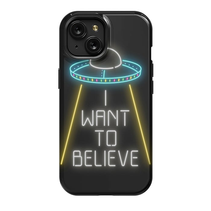 iPhone 15 StrongFit I want to believe by Laura Nagel