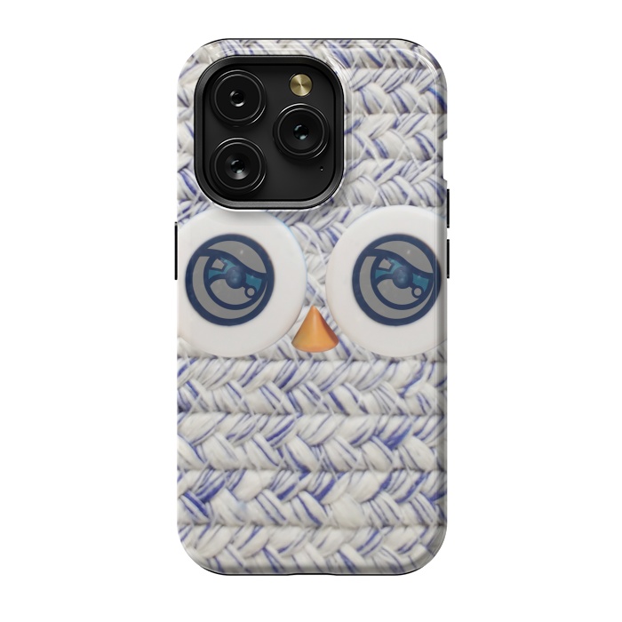 iPhone 15 Pro StrongFit CUTE OWL by Michael Cheung