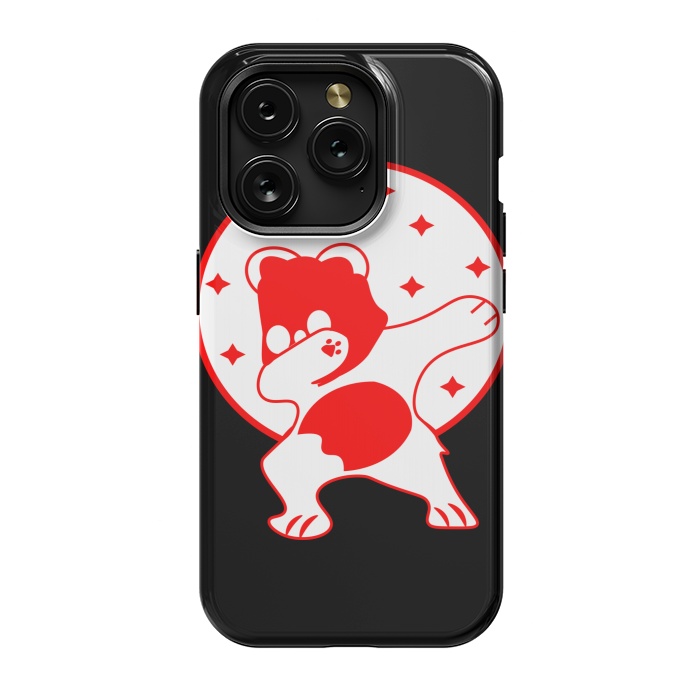 iPhone 15 Pro StrongFit RED PANDA by MALLIKA