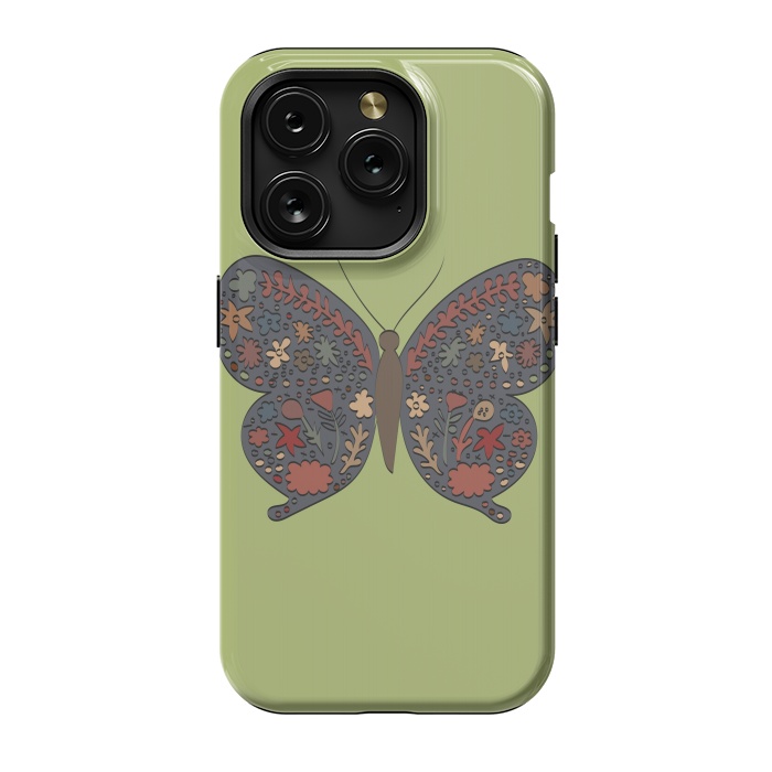 iPhone 15 Pro StrongFit Butterfly by Merveilleux Clement