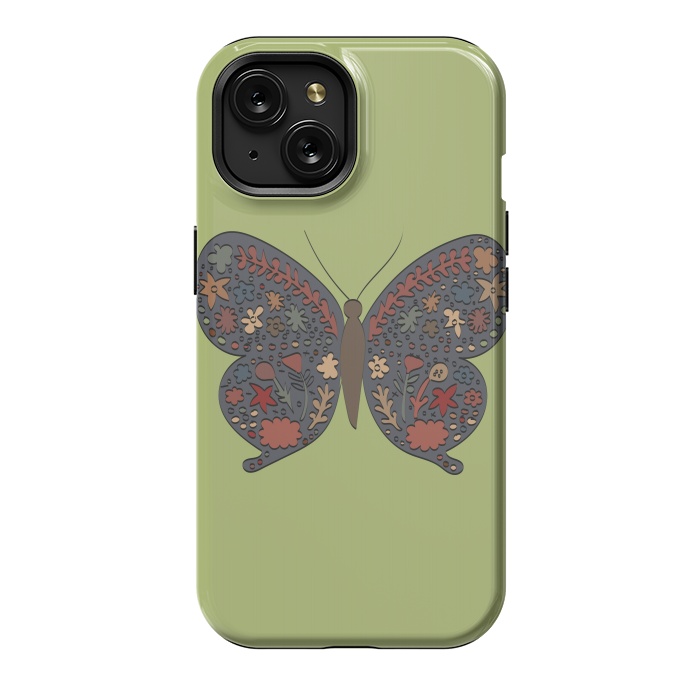 iPhone 15 StrongFit Butterfly by Merveilleux Clement