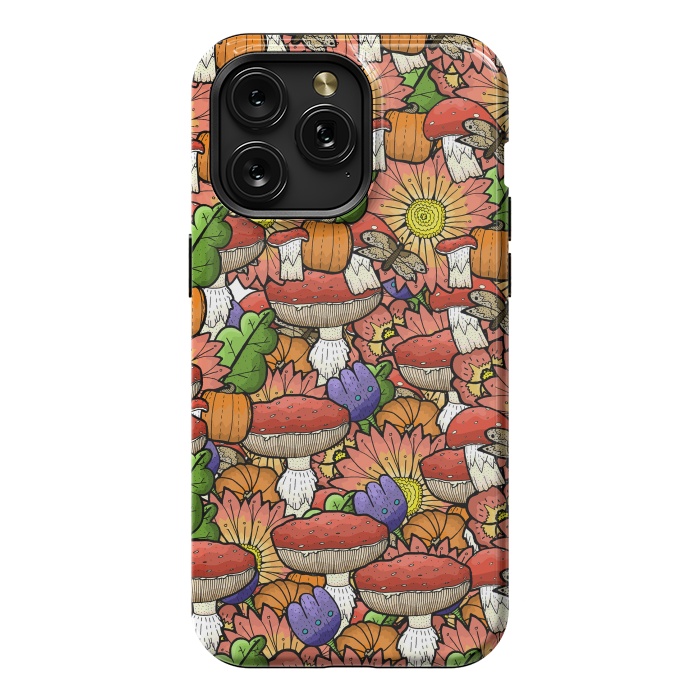 iPhone 15 Pro Max StrongFit Autumn Pattern by Steve Wade (Swade)