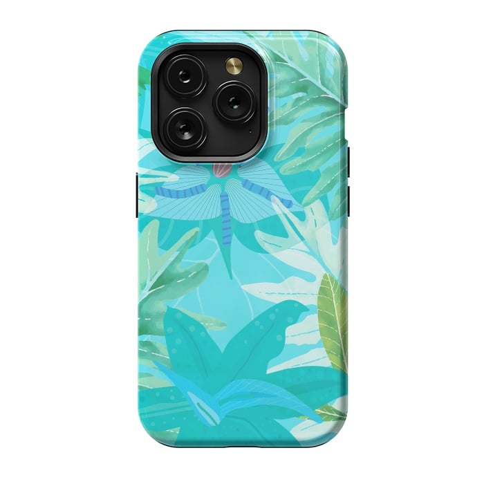 iPhone 15 Pro StrongFit Eve's blue Aroma Garden by  Utart