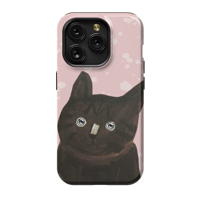 iPhone 15 Pro StrongFit LOVELY KITTY by Michael Cheung