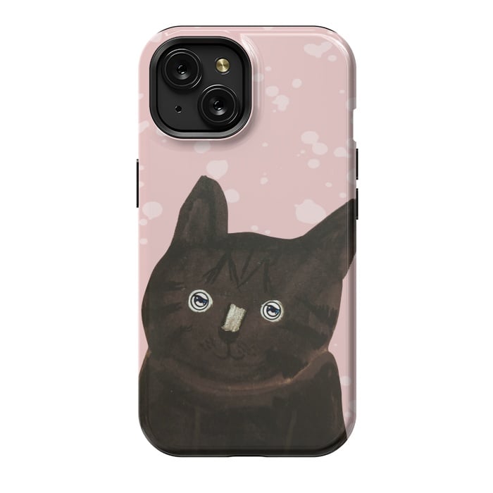 iPhone 15 StrongFit LOVELY KITTY by Michael Cheung