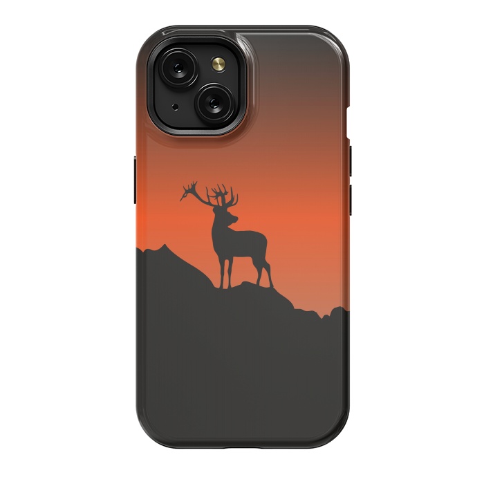 iPhone 15 StrongFit Deer Calling by Creativeaxle