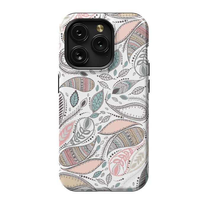 iPhone 15 Pro StrongFit Paisley  by Rose Halsey