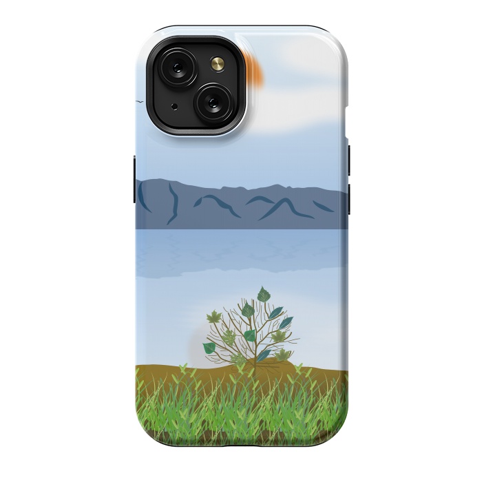 iPhone 15 StrongFit Morning Glory by Creativeaxle
