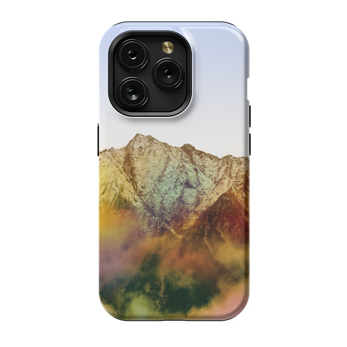 iPhone 15 Pro StrongFit Golden Mountain by Creativeaxle