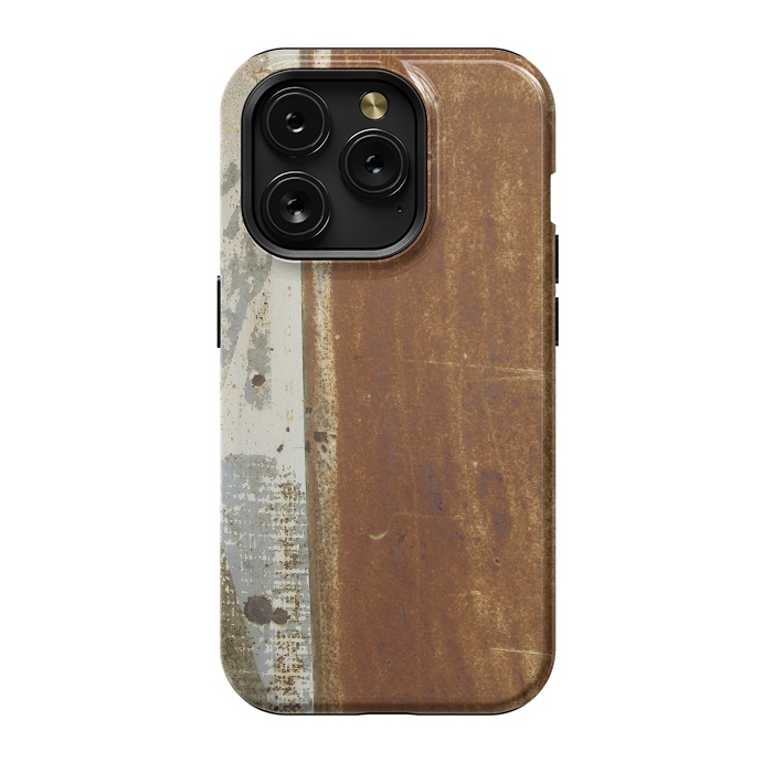 iPhone 15 Pro StrongFit Rusty Metal Surface by Andrea Haase