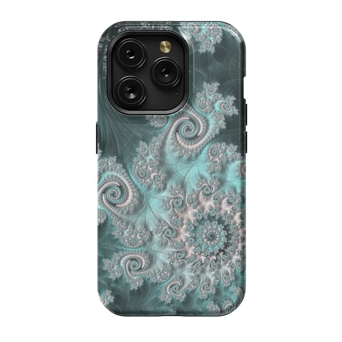 iPhone 15 Pro StrongFit Swirly magical fractal by Andrea Haase