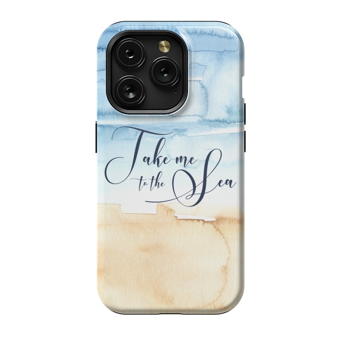 iPhone 15 Pro StrongFit Take Me to the Sea by Noonday Design