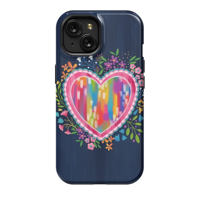 iPhone 15 StrongFit I Love Your Heart by Noonday Design