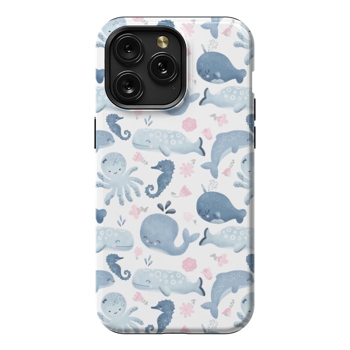 iPhone 15 Pro Max StrongFit Ocean Friends by Noonday Design