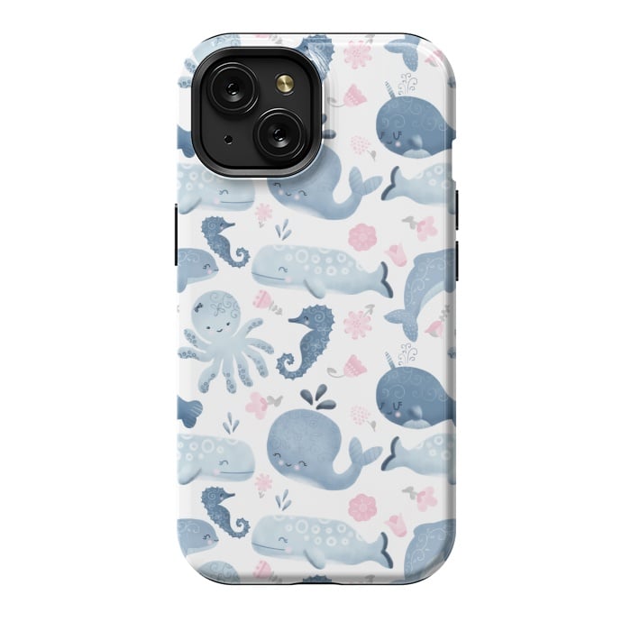 iPhone 15 StrongFit Ocean Friends by Noonday Design