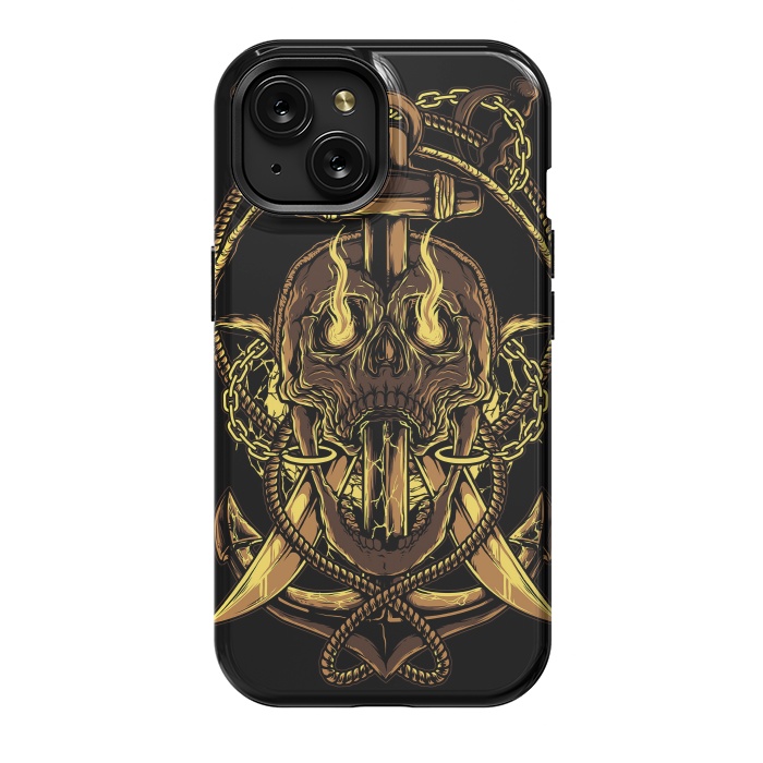iPhone 15 StrongFit Death Pirate by Afif Quilimo