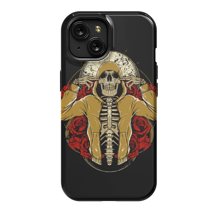 iPhone 15 StrongFit Hip Hop and Roses by Afif Quilimo